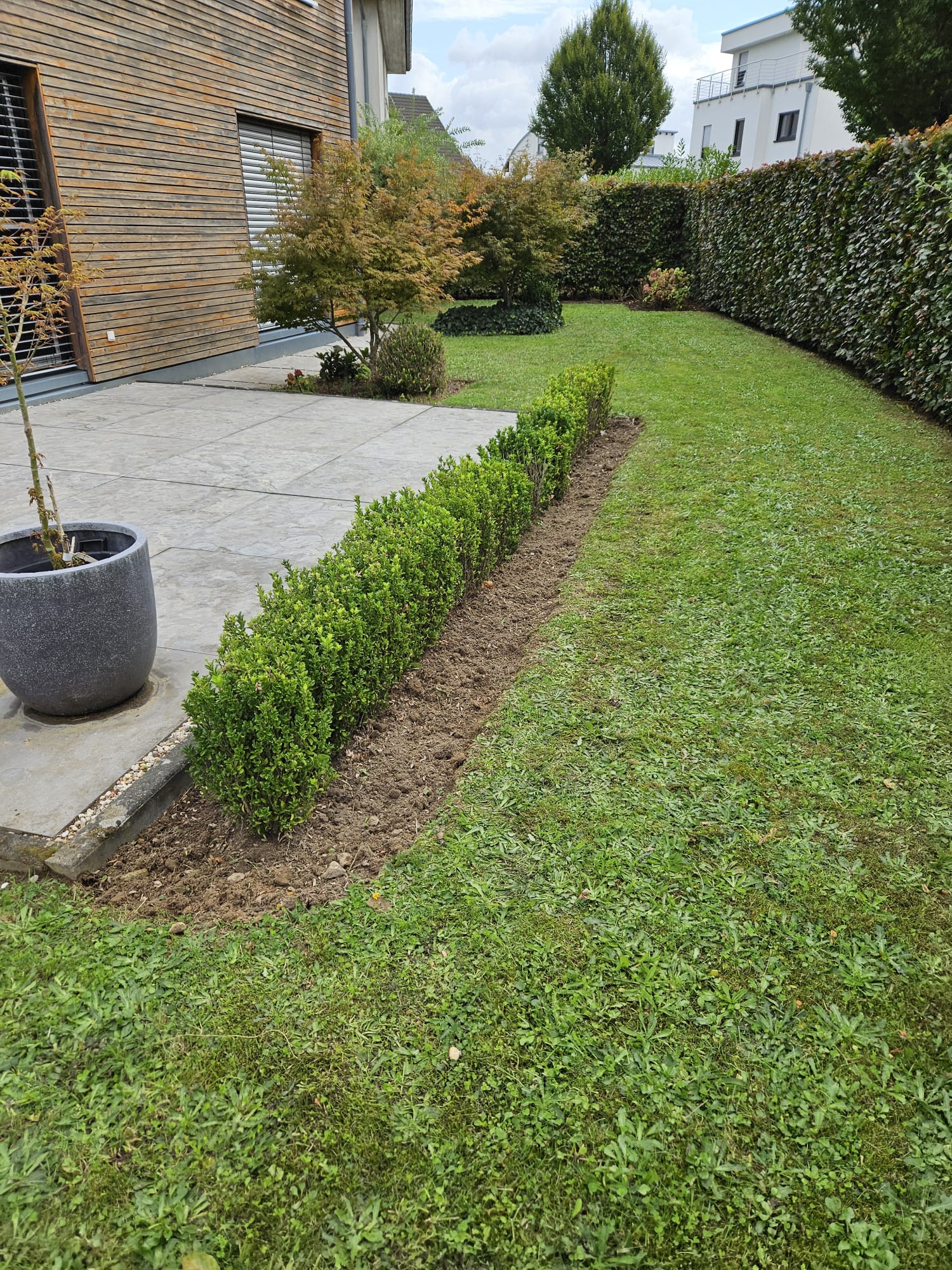gepflegter Garten